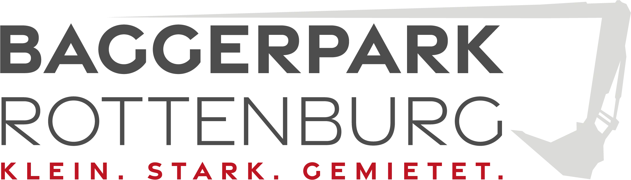 Baggerpark Rottenburg - Baggervermietung - Logo